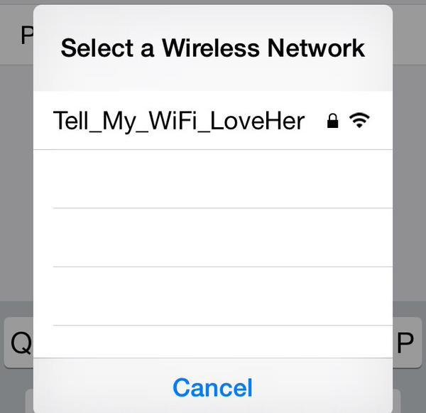 wifi network names